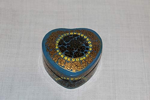 Кутия за украшения във формата на Цвете на сърцето Ръчно изработени Rumikrafts за Бижута/Съхранение/Подарък