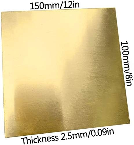 Z Създаване на Дизайн Месингова плоча на Месинг лист за обработка на метали Занаятите САМ, Размер, дължина и