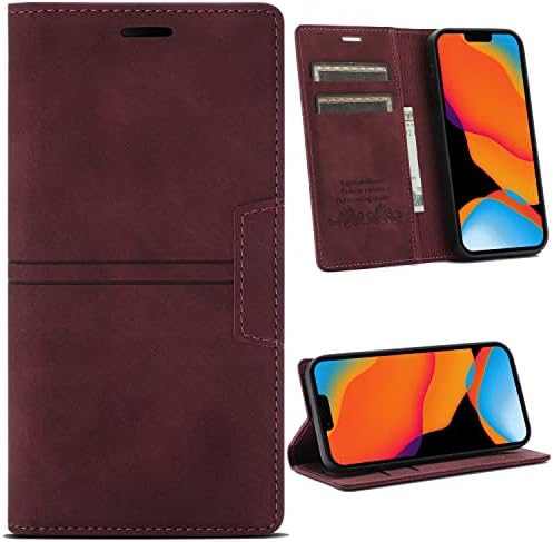 Чанта-портфейл XYX за Huawei Mate 10 Pro, Тънък Калъф-портфейл от Изкуствена кожа, Поставка за карти, Магнитна