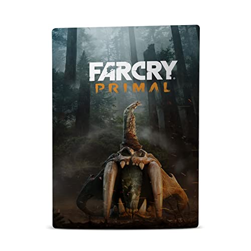 Дизайн на своята практика за главата Официално Лицензиран Far Cry Skull II Primal Key Art Vinyl Стикер На Предната