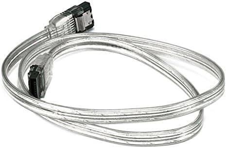 Кабел Monoprice SATA - 2 метра - Сребрист | 6 Gbit/с с фиксирующей капаче,
