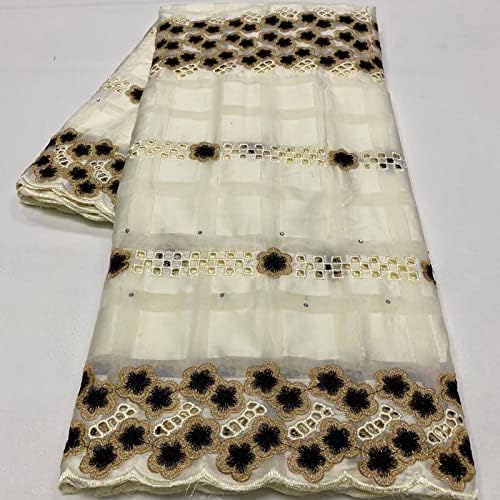 5 Ярда Дубайской тъкан Швейцарско Вуалевое Дантела от Швейцария Африканска Лейси Плат Сенегальская Бродерия