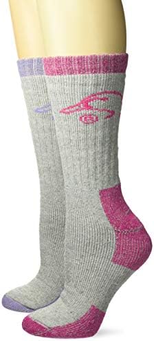 Дамски чорапи за обувки Ducks Unlimited от полушерстяной смес с плътна възглавница, Люляк / обичка, среден (опаковка