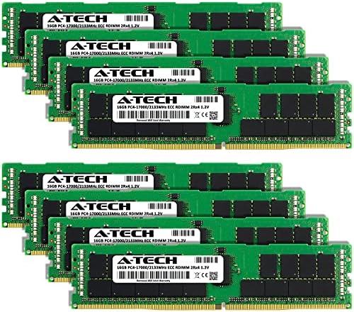 Комплект оперативна памет A-Tech 128 GB (8x16 GB) за Supermicro X10DGQ (-T) - DDR4 2133 Mhz PC4-17000 ECC, регистриран