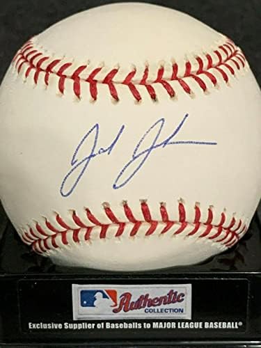 Джош Джонсън Флорида Марлинс Подписа Oml Baseball - Бейзболни топки с автографи