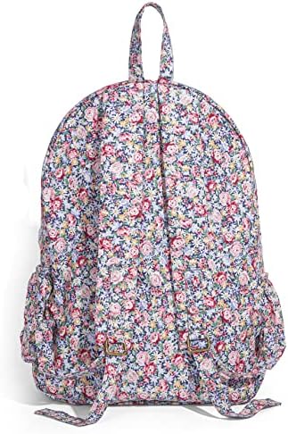 OPQRSTU Дамска Ръчна чанта в стил хипи Голям Капацитет, Артистична Чанта, Преносими Модерен Туристически Раници (лилаво-бяло)