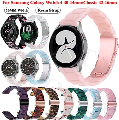 Wtukmo Оригиналната Каишка От Смола За Samsung Galaxy Watch 4 Classic 4642 мм и Каишка за Китката Galaxy Watch4