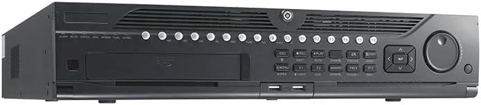 Видеорекордер Hikvision DS-9632NI-I8-20TB 32-канален 12MP 320 Mbps H. 265 + RAID VCA с възможност за гореща замяна (в комплект с твърд диск с капацитет от 20 TB)