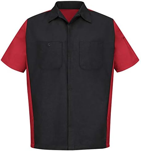 Мъжка риза Red Kap Ripstop Crew с Къс ръкав