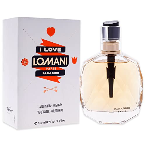 Спрей Lomani I Love Paradise Women EDP Spray 3,4 грама (опаковка от 2 броя)