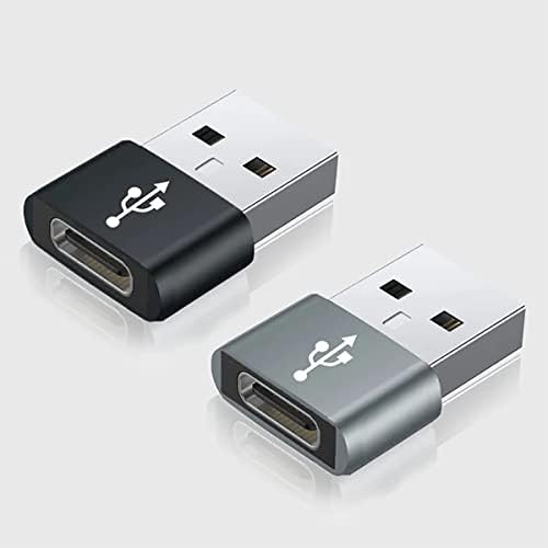 Бърз USB адаптер-C за свързване към USB-порт, който е съвместим с вашия Dell XPS 13Z за зарядни устройства,