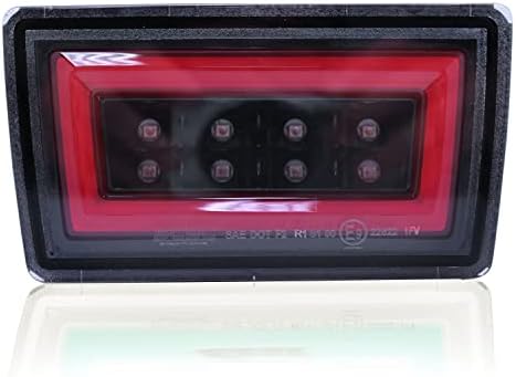 Комплект led задни фарове за мъгла фарове GAZOZ PERFORMANCE F1 с прозрачни лещи - Стоп-сигнал Plug and Play