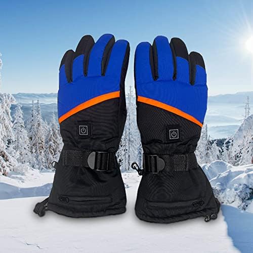 Мотоциклетни топли ръкавици, туристически зимни ръкавици с топъл и ски непромокаеми ръкавици с електрически