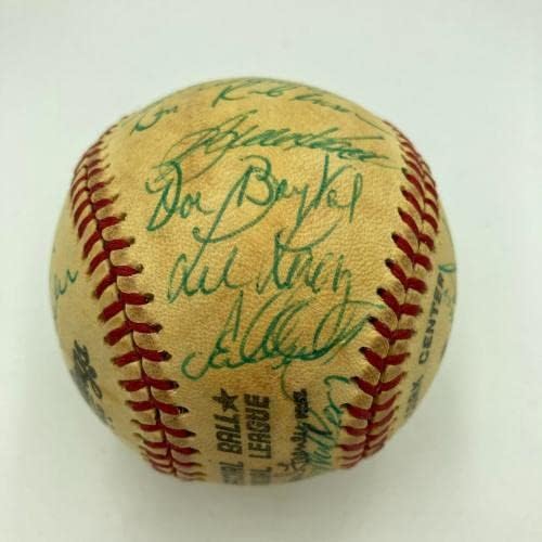 1979 Отбор Шампиони на Световните серии Pittsburgh Pirates Подписа NL Baseball PSA DNA COA - Бейзболни топки