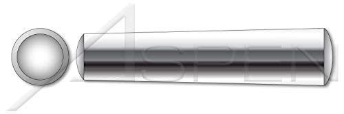 (100 бр.) M4 X 45 mm, по DIN Тип 1 Б / ISO 2339, Метричен Стандарт конусни щифтове, неръждаема стомана AISI