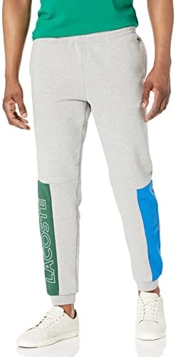Мъжки спортни панталони за джогинг с цветни блокчета Lacoste