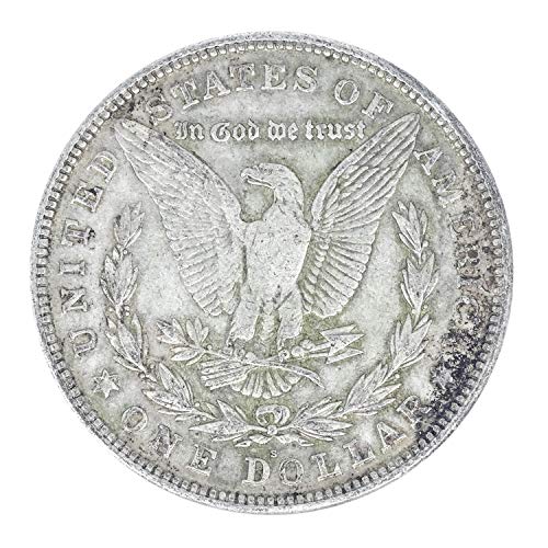 Сребърен долар 1921 година Морган , 1 долар отбракованный