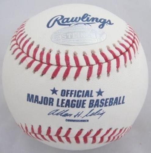 Red Sox Кърт Шилинг Подписа OML Baseball STEINER - Бейзболни Топки с Автографи