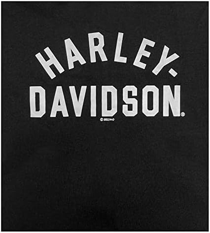 Руното hoody с цветни блокчета с цип с логото на Harley-Davidson Big Boys' B&S