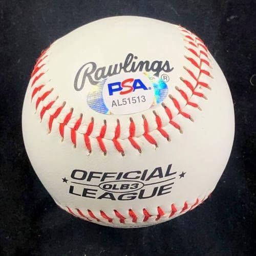 Бъстър Поузи Подписа Бейсбольное споразумение PSA / DNA San Francisco Giants С Автограф - Бейзболни топки с
