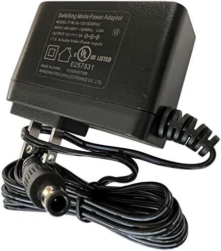 Адаптер за повишена яркост 12v ac/dc адаптер, съвместим със Sony AC-M1215WW 1-493-351-11 AC-M1215UC AC-E1215