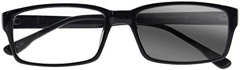 Newsight Бифокални Преходни Фотохромичните Очила За Четене В Правоъгълни Рамки За Мъже И Жени, Слънчеви Очила