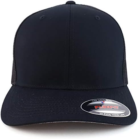 Моден Магазин за дрехи 2XL Структурна бейзболна шапка на шофьор на камион Flexfit с гъвкав обтягивающим кроем