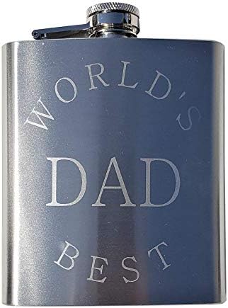 Най-добрият в света подаръчен комплект за татко - фляжка на 7 грама, чудесен подарък за бащата в живота си