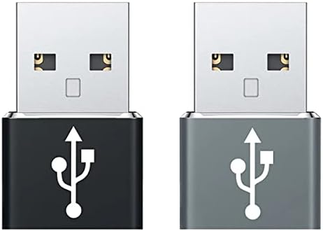 Бърз USB адаптер-C за свързване към USB-порт, който е съвместим с вашия BlackBerry KEY2 LE за зарядни устройства,