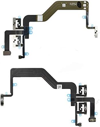 Бутон за регулиране на силата на звука на хранене Смяна на Лента конектор Гъвкав кабел Съвместим с iPhone 12 Mini 5.4 инча
