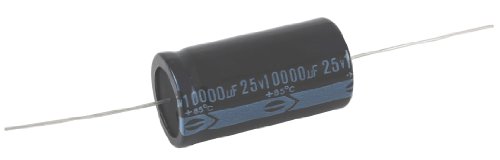 Алуминиеви електролитни кондензатори NTE Electronics NEH серии22М50АА NEH, допускане на капацитет 20%, Аксиален заключение, капацитет на 0,22 справедливост, напрежение 50