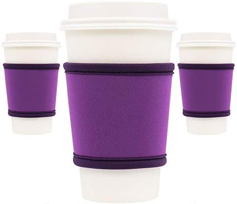 Ръкави за кафе чаши – за Многократна употреба ръкави за кафе и чай с високо качество неопреновой изолация –