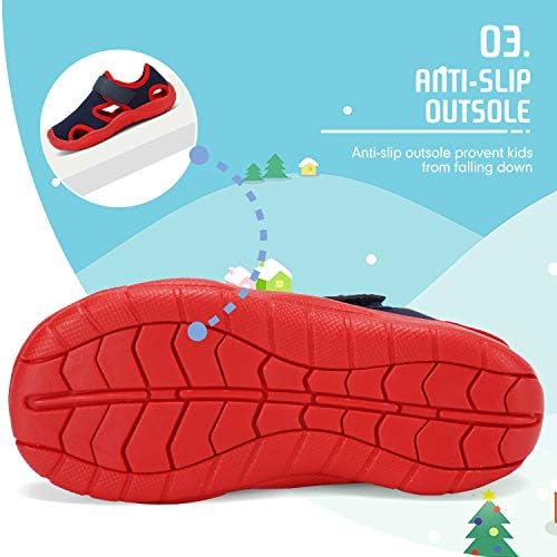 FANTURE/Водна обувки за деца, бързо съхнещи чорапи за гмуркане за момчета и Момичета, Леки Спортни Сандали със