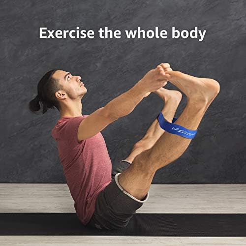 Бандаж за силови упражнения Akasma [5 комплекти], фитнес-бандаж за тренировка на ръцете, бедрата и краката.