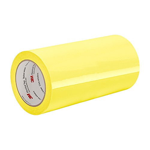 Тиксо от полиэстеровой филм жълт цвят 3 м 56, ширина 12 см х Дължина 72 инча (1 ролка)