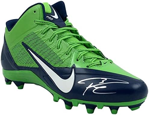 Футболни обувки Nike с автограф на Ръсел Уилсън - футболни Обувки, NFL с автограф