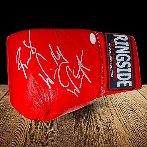 Светът бокс ръкавица с автограф на Роналд Винки Райт на ринга - Боксови ръкавици с автограф