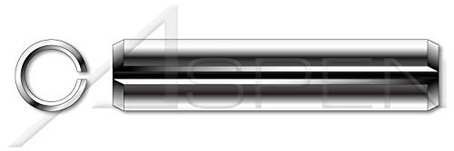 (1000 бр.) M5 X 24 мм, ISO 8752, Метричен, Извити Щифтове с прорези, Сверхпрочный, Неръждаема стомана AISI 301