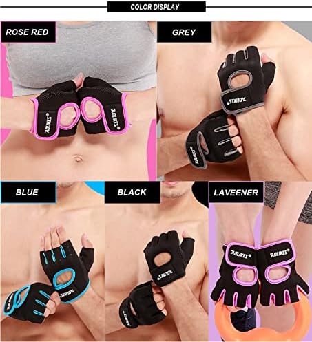Ръкавици за тренировки във фитнеса YOZOOT за мъже и Жени, Ръкавици без пръсти за вдигане на тежести, Леки, Дишащи