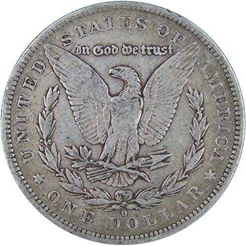 Са подбрани монети от 1879 г. O Morgan Dollar F Fine от 90% Сребро на стойност 1 долар на САЩ
