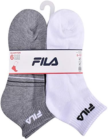 Мъжки Шарени чорапи Фила в пода възглавницата и четвърт чорапи, Мулти (6 опаковки), Един размер САЩ