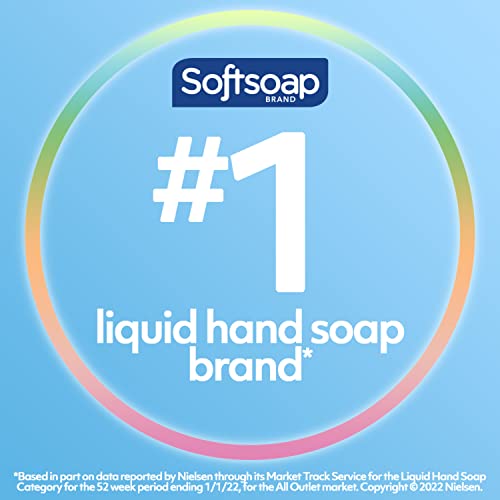 Течен сапун за ръце Softsoap, серия Aquarium - 7,5 течни унции (опаковка от 6 броя)
