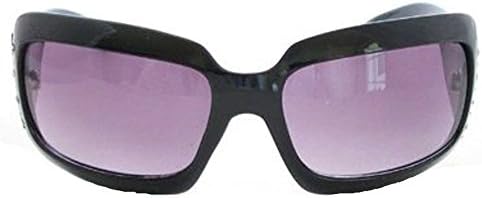 Oklahoma Sooners ОУ Черни Модни Слънчеви Очила от Прозрачен Кристал S4JT