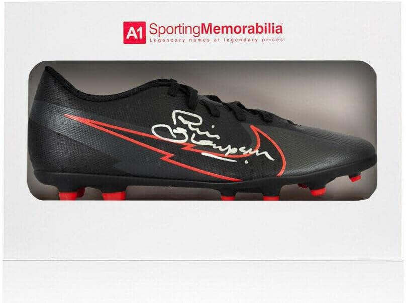 Футболни обувки с автограф на Фил Томпсън - Nike - футболни Обувки, С автограф В кутия за Подарък - футболни