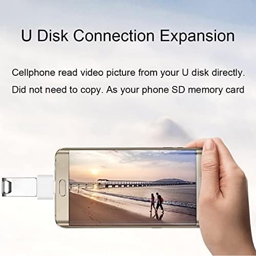 USB Адаптер-C за свързване към USB 3.0 Male (2 опаковки), съвместим с Samsung SM-A217F/DS ви позволява да добавяте