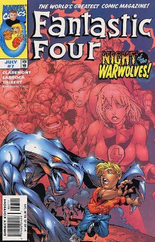 Фантастичната четворка (Том 3) 7 VF ; Комиксите на Marvel | Крис Claremont