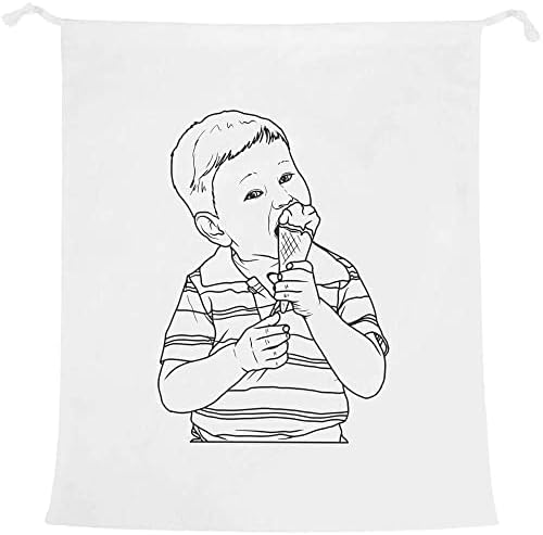 Чанта за пране/съхранение Azeeda Момче Яде сладолед (LB00022461)