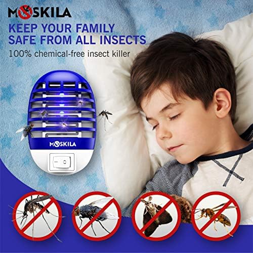 6 Опаковки Средства от насекоми в помещението - Убиец мухи - Електронно средство за защита от насекоми - Средство