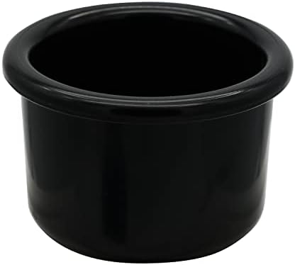 Черна пластмасова купа за птици под формата на черепка A & H Tool & Die, 8 грама