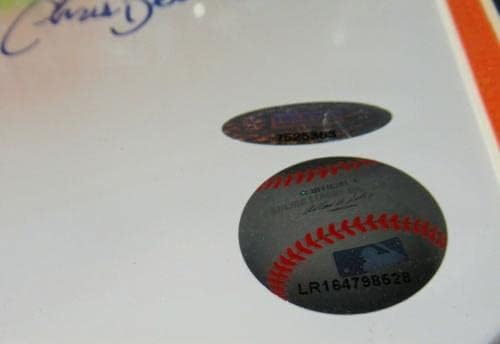 Крейг Биджио Джеф Бэгвелл С автограф 16x20 Снимка В рамка Astros Легенди на Tristar - Снимки на MLB с автограф
